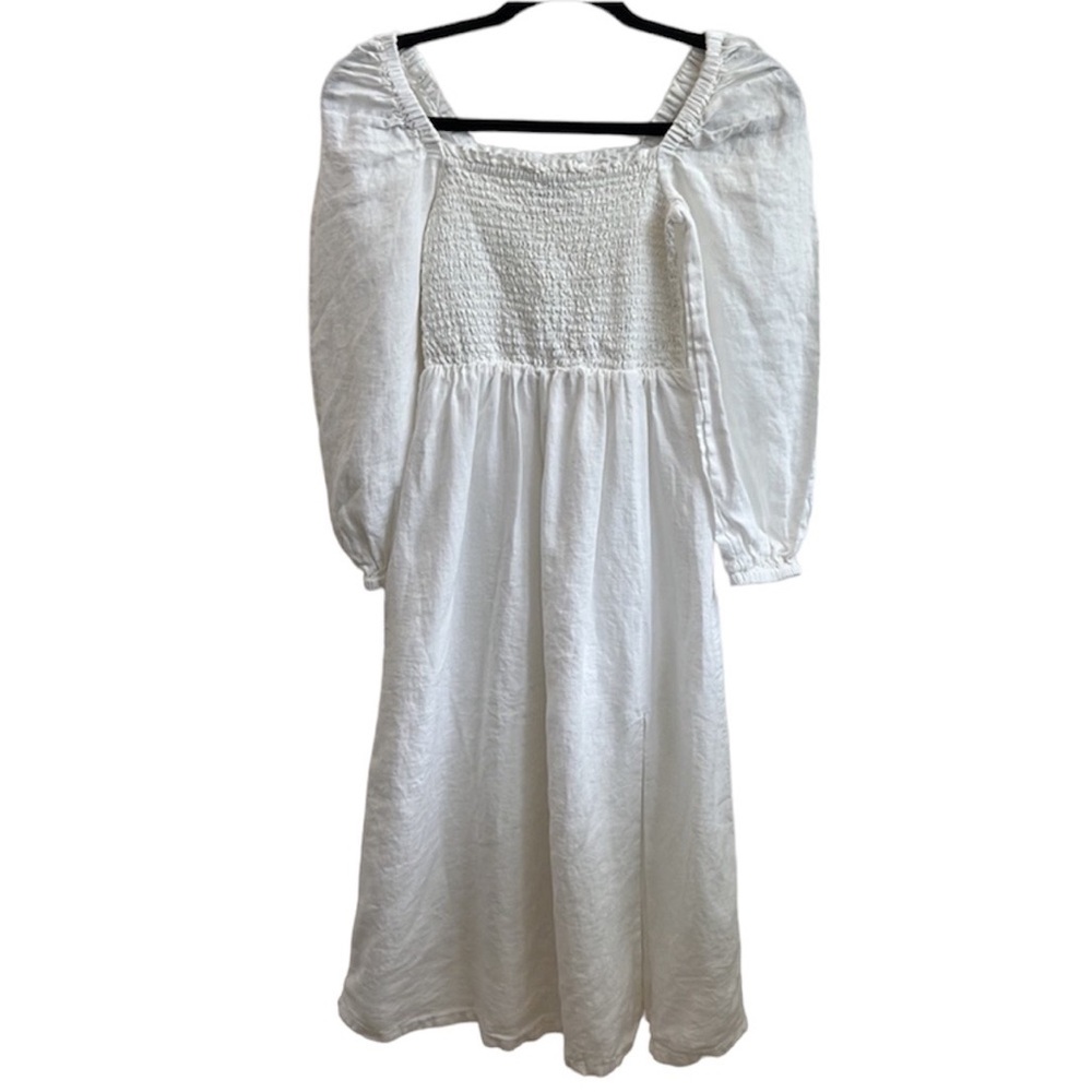 J. Crew linen daydream midi dress